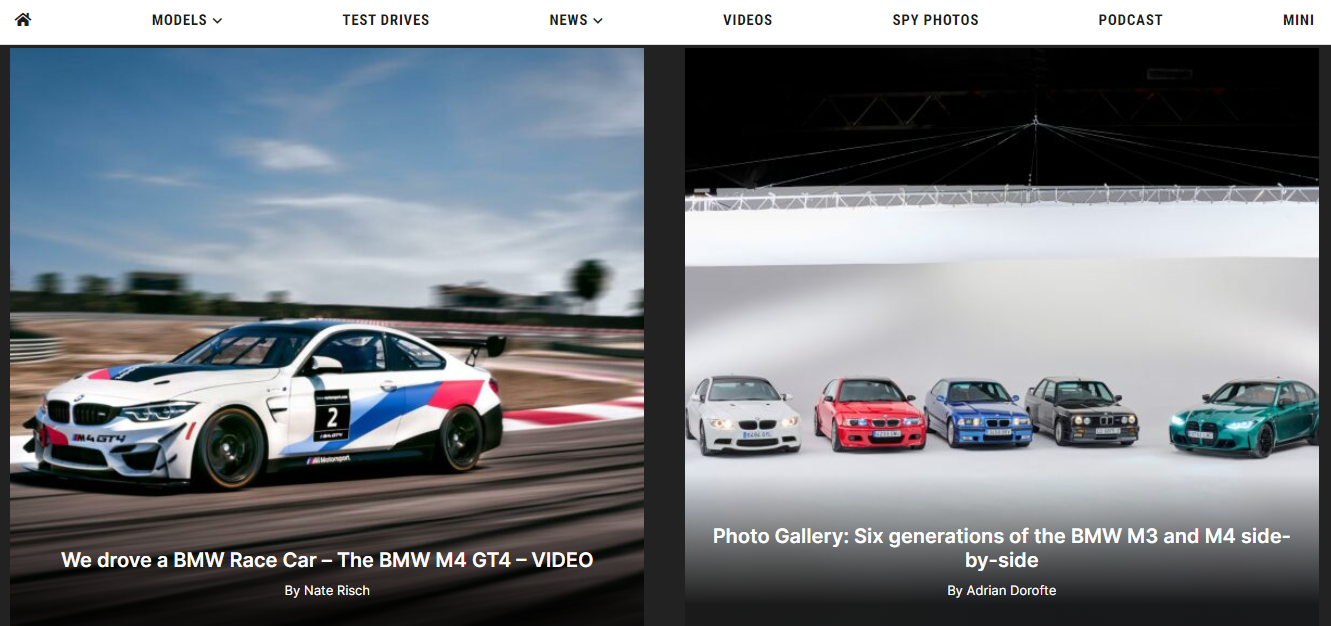 BMW blog