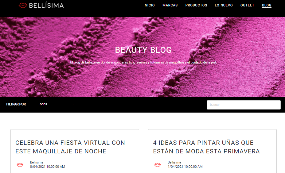 Bellisima blog