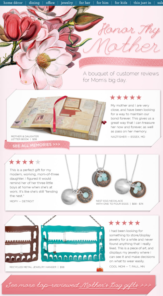 Ejemplos de Email Marketing Uncommon Goods.png