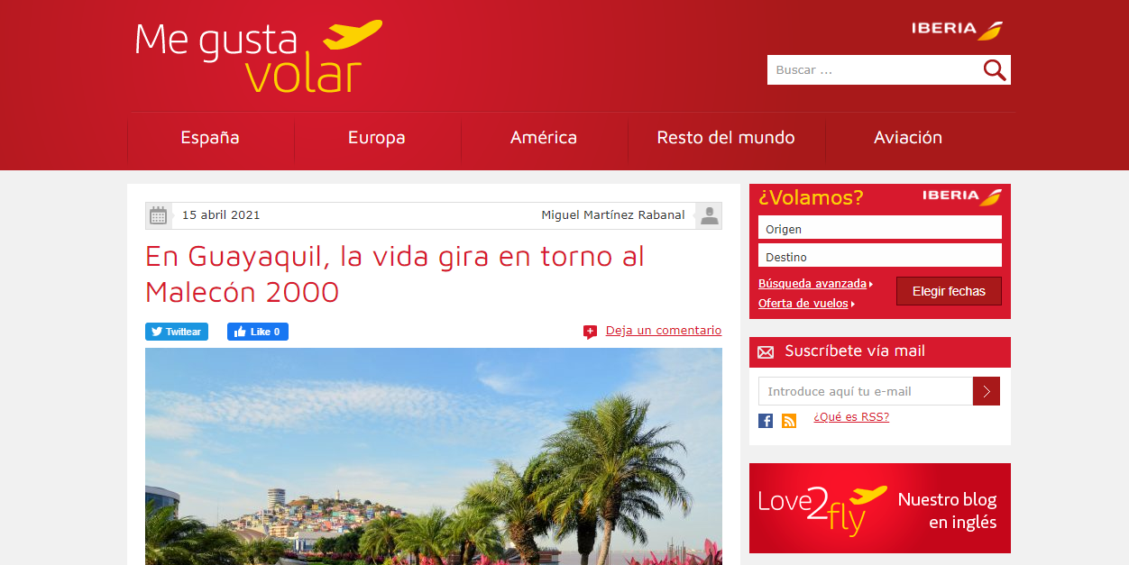 Iberia blog