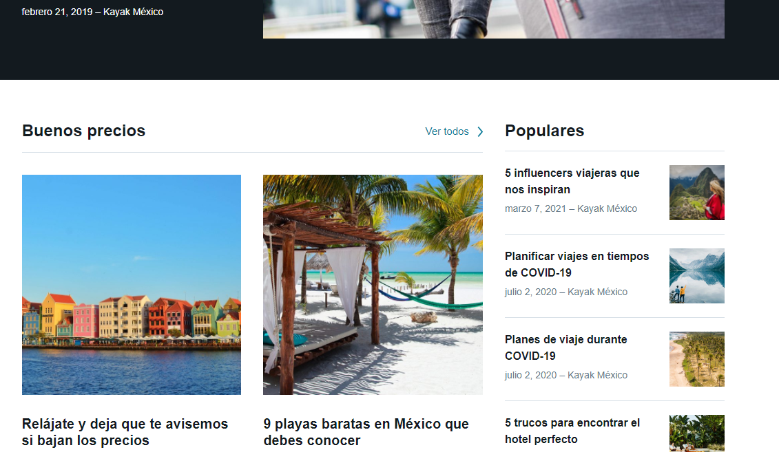 Kayak blog