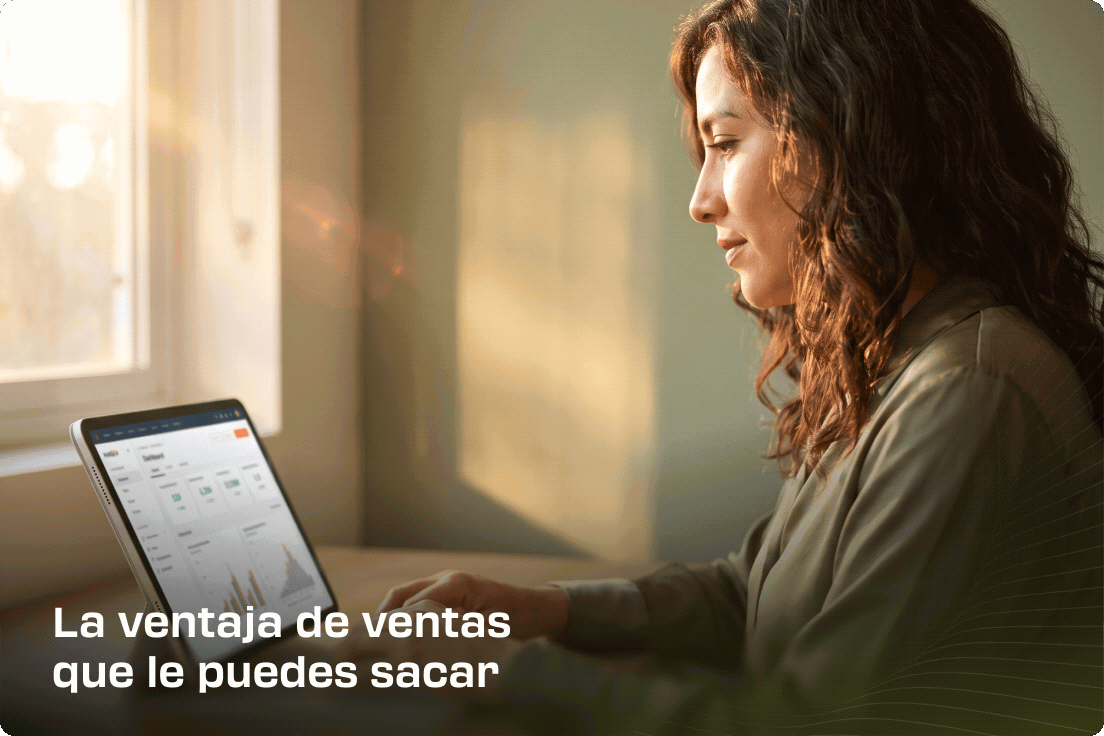 La ventaja de ventas que le puedes sacar
