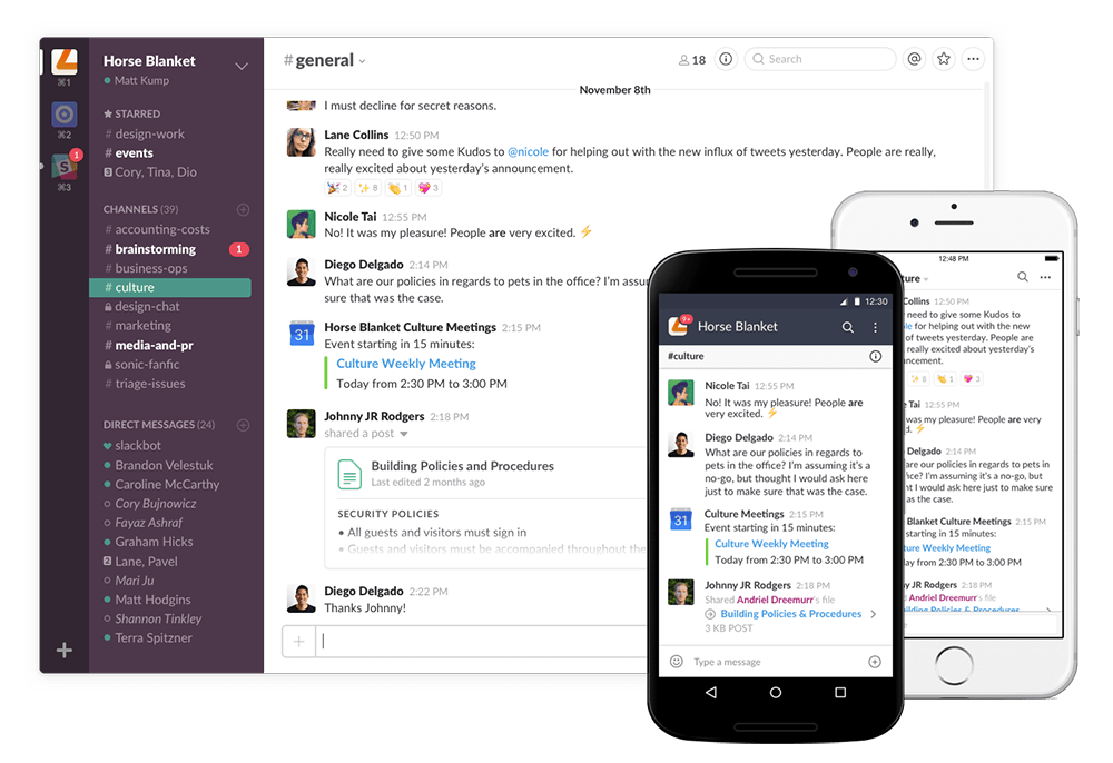 slack para home office