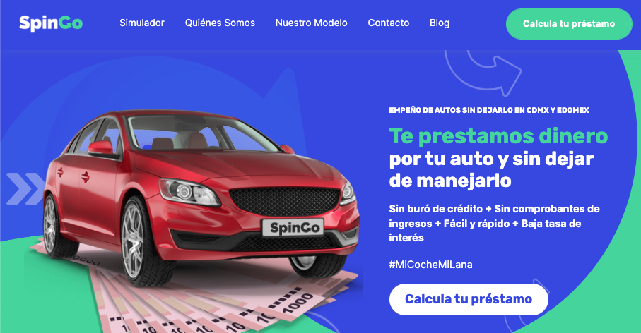 SpinGo aumenta en 313% sus préstamos otorgados