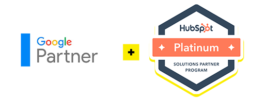 Agencia HubSpot Platinum y Google Partner Certificada